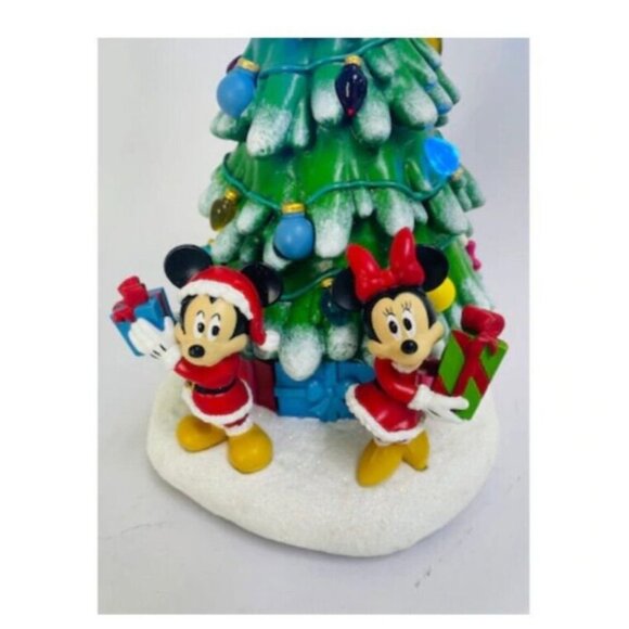 NEW 2024 Disney Mickey & Minnie 10" LED Musical Christmas Tree 8 Classic Songs - Picture 9 of 12